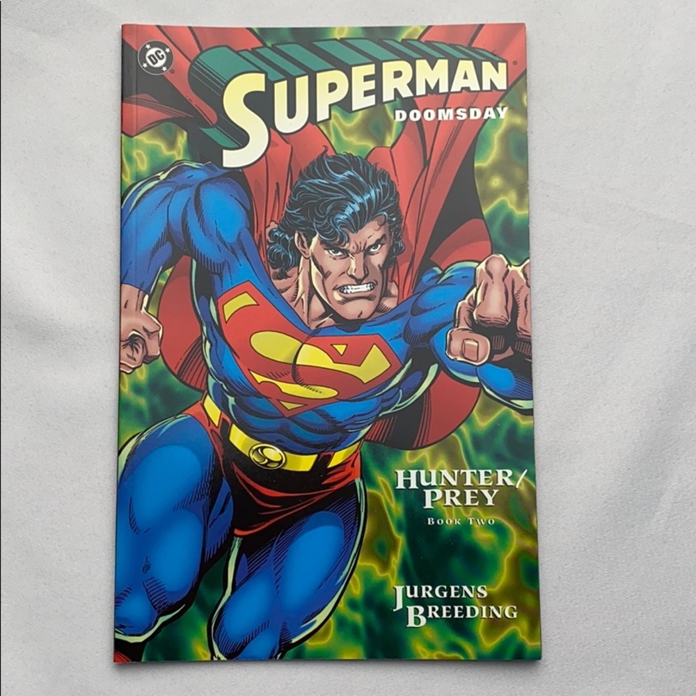 Superman / Doomsday: Hunter / Prey Comic Book 2 Feb. ‘94 DC Comics Vintage